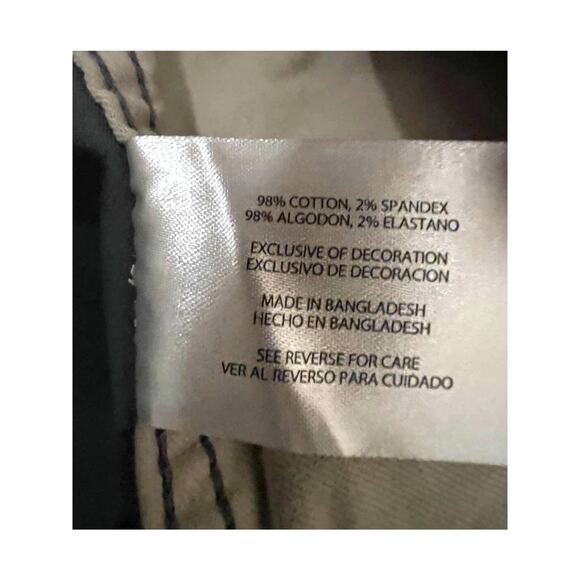 Gap Shorts Mens XXL 2XL 7" PullOn Gray Twill Stretch Chino Drawstring Casual NEW - Picture 11 of 11